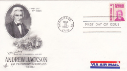 FDC  Andrew Jackson - 15 Mar 1967 - 1961-1970