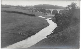 WEYWERTZ (4750) Wévercé Viaduc Et La Roer ( PHOTO CARTE ) - Butgenbach - Bütgenbach