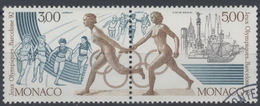 Monaco : N° 1771 Et 1773 Oblitéré Année 1992 - Used Stamps