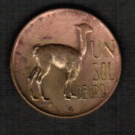 PERU  1 SOL 1971  (KM #248) - Peru