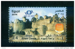 EGYPT / 2014 / SIWA OASIS / SHALI / UN / UNWTO / OMT / IOHBTO / WORLD TOURISM DAY / LOCAL TOURISM / MNH / VF - Unused Stamps
