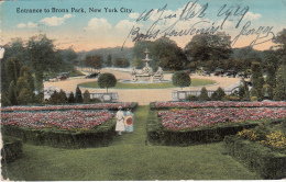 New York City Entrance To Bronx Park - Parchi & Giardini