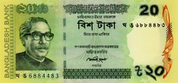 BANGLADESH 20 TAKA 2014 P-55Ac UNC [BD350.5c] - Bangladesch