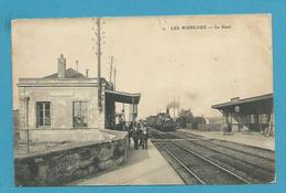 CPA Chemin De Fer Arrivée Du Train En Gare De LES MUREAUX 78 - Les Mureaux