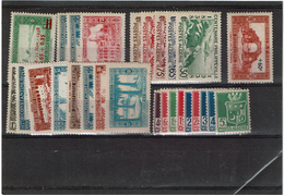 LMON1 - ALGERIE LOT DE TP SUR 8 PLAQUETTES - Lots & Kiloware (mixtures) - Max. 999 Stamps