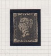 Penny Black - Queen Victoria - Used Stamps