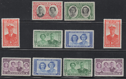 Q944.- BASUTOLAND, SOUTHERN RHODESIA AND SWALZILAND 1947-  ROYAL VISIT-  MH LOT - 1933-1964 Colonie Britannique