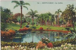 MONACO,MONTE CARLO,VUE ANCIENNE,PARC,JARDIN,BASSIN - Monte-Carlo