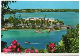 BERMUDA - FLATTS INLET, FLATTS VILLAGE (PUBL.JOHN HINDE) / THEMATIC STAMP-FLOWER - Bermuda