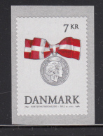 Denmark MNH 2015 7DKK Medal Of Merit - Danish Decorations - Unused Stamps