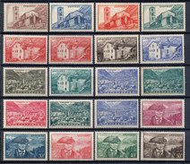 Andorra Francesa. MNH **119/37. 1948. Serie Completa - Neufs