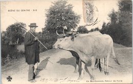 FOLKLORE  -- SCENE DU CENTRE  - N° 513 - En Bourbonnais , Retour De Foire - Autres & Non Classés