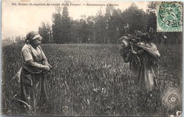 FOLKLORE  -- SCENES CHAMPÊTRES Du CENTRE De La FRANCE - Ramasseues D'herbes - état - Other & Unclassified