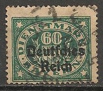 Timbres - Allemagne - Anciens Etats - Bavière - 1920 - 60. - N° 68 - - Servizio