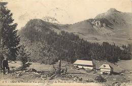 Suisse -ref D54- Suisse - Chalet Du Pontet -vue Prise De L Hotel Du Praz De Lys S Tanninges - - La Praz