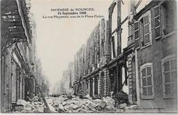 CPA Bourges Incendie Catastrophe 1928 Non Circulé - Bourges