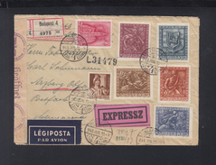 Hungary Express Cover 1943 To Germany Censor - Lettres & Documents