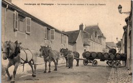 FOLKLORE  -- La CHAMPAGNE  - Vendanges En Champagne - Le Transport Du Vin Nouveau à La Sortie Du Pressoir - Other & Unclassified