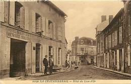 - Vendee -ref-E329- La Chataigneraie - Hotel Du Lion D Or - Hotels - Petit Plan Cafe Galand - Cafes - Carte Bon Etat - - La Chataigneraie