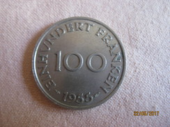 France: Sarre 100 Francs 1955 - Autres & Non Classés
