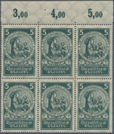 Deutsches Reich - Weimar: 5 Pfg. Nothilfe 1924 Mit Dem Extrem Seltenen Plattenfehler "1 Statt I In HUNGRIGEN" Im Postfri - Unused Stamps