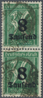 Deutsches Reich - Inflation: Aufdruck "kopfstehende 8", Sauber Gestempeltes Qualitätsstück Der Seltenen Marke - Used Stamps