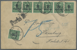 Deutsches Reich - Inflation: 1923, 8 Tausend Auf 30 Pfg., 25 Stück Mit Schiffspoststempel "DSP OST-AFRIKA LINIE L 1 - Storia Postale