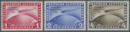Deutsches Reich - 3. Reich: 1933, Chicagofahrt, Kompletter Satz Mit Sehr Sauberem Erstfalz. - Unused Stamps
