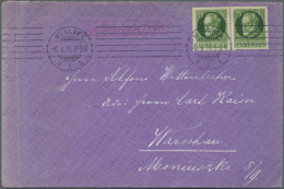 Bayern - Marken Und Briefe: 1914, 5 Pfg. Ludwig III. Im Waagerechten Paar Als Portogerechte Mehrfachfrankatur Auf Brief - Sonstige & Ohne Zuordnung