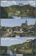Ansichtskarten: TOPOGRAPHIE & THEMATIK, Schachtel Mit über 550 Alten Ansichtskarten, Fast Alle Vor 1945. Ü - 500 Cartoline Min.