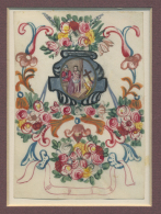 Heiligen- Und Andachtsbildchen: Tolle Sammlung Mit 23 Hochwertigen Exemplaren, Alle Handgemalt Viele Auf Pergament, Aus - Santini