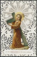 Heiligen- Und Andachtsbildchen: Sammlung Mit Fast 300 Zumeist Hochwertigen Spitzenbildern, Dabei Auch Farbige, Mit Gold - Santini