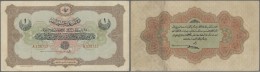 Turkey / Türkei: 1 Livre 1915 P. 73, 3 Vertical And 1 Horizontal Fold, Light Staining At One Fold On Back, No Holes - Turquie