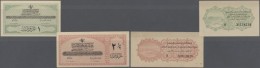 Turkey / Türkei: Set Of 2 Notes Containing 1 Piastre 1916 P. 85 (UNC) And 2 1/2 Piastres 1916 P. 86 (aUNC), Nice Se - Türkei