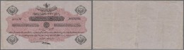 Turkey / Türkei: 1/2 Livre 1917 P. 98, Used With Several Vertical Folds And Creases, No Holes, Still Strongness In - Türkei