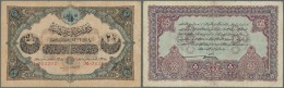 Turkey / Türkei: 2 1/2 Livres 1913 P. 100, Used With Strong Center Fold, Fixed With Tape On Back At Lower Border, S - Turquie