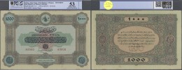Turkey / Türkei: Highly Rare Specimen Note 1000 Livres ND(1914) AH1333 P. 107s (attention: The Grading Company Made - Turquie