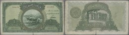 Turkey / Türkei: 1 Livre ND(1927) P. 119a, Strong Center Fold, A Few Border Tears, No Holes, Still Strong Colors, C - Türkei