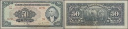 Turkey / Türkei: 50 Lira ND(1947) P. 143a, Slight Folds In Paper, No Holes Or Tears, Very Light Staining But Strong - Turquie