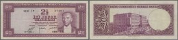 Turkey / Türkei: 2 1/2 Lira ND(1952) P. 150a, Centerfold, Light Handing In Paper, No Holes Or Tears, Condition: VF - Turquie