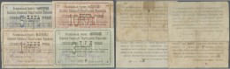 Ukraina / Ukraine: Bar, Vynnytsia Oblast Set With 14 Banknotes 2 X 1 Ruble, 5 X 3 Rubles, 5 And 10 Rubles 1919 P.NL (R.1 - Ukraine