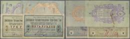 Ukraina / Ukraine: Dimitriev Konstantinov Set With 8 Banknotes 3 And 5 Rubles 1920 (R 14151 And 14152), 3 And 5 X 5 Rubl - Ukraine