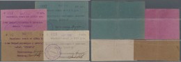 Ukraina / Ukraine: Hurzuf Crimea "Estate Of Denisov" Set With 4 Exchange Notes 1, 3, 10 And 100 Rubles 1920, P.NL (R 141 - Ukraine