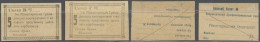 Ukraina / Ukraine: Monastyryska, Ternopil Oblast Pair Of Small Vouchers For 5 Karbovantsiv ND, P.NL (R16647), Both In Ab - Ukraine