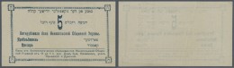 Ukraina / Ukraine: Nikopol, Dnipropetrowsk Oblast 5 Rubles 1918 With Text At Upper Center In Hebrew Language, P.NL (R 16 - Ukraine