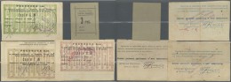 Ukraina / Ukraine: Poltava Set With 3 Exchange Notes 10, 25 And 50 Rubles 1920 In Fine Condition And A Small Voucher For - Ukraine