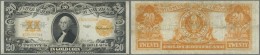 United States Of America: United States Treasury 20 Dollars Gold Certificate Series 1922, P.275, Nice Used Condition Wit - Other & Unclassified