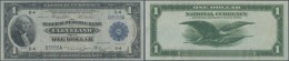 United States Of America: 1 Dollar 1918 National Currency Cleveland P. 371D, Fr#718. This Note Is In Very Exceptional, H - Autres & Non Classés