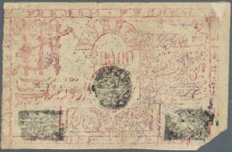 Uzbekistan / Usbekistan: Khorezm People's Soviet Republic 3 = 30.000 Rubles 1922, P.S1100, Missing Part At Lower Right C - Uzbekistan