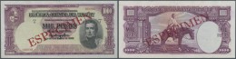 Uruguay: 1000 Pesos 1939 Specimen P. 41s, Zero Serial Numbers, Red Specimen Overprint, Light Handling In Paper, Conditio - Uruguay